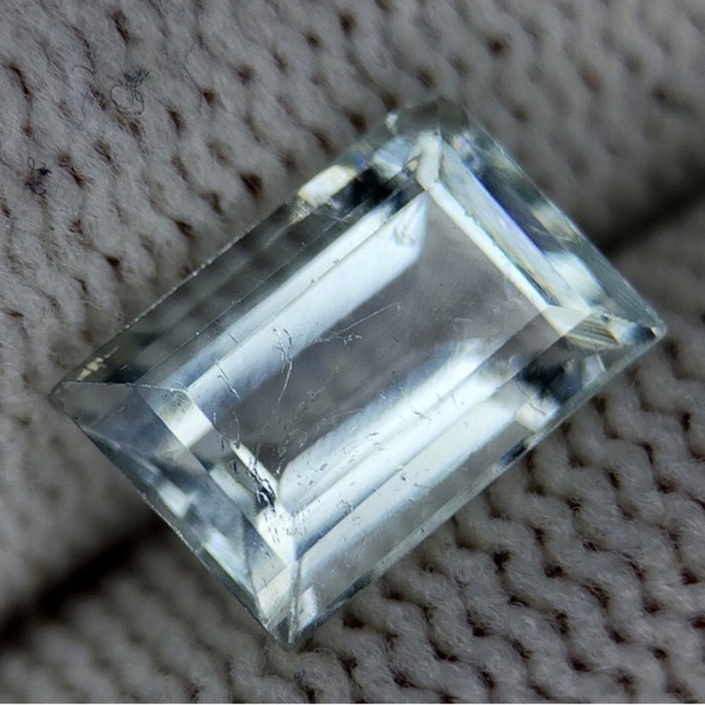 Cool Water Blue Aquamarine Gemstone